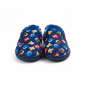 SONIC THE HEDGEHOG Navy Slippers