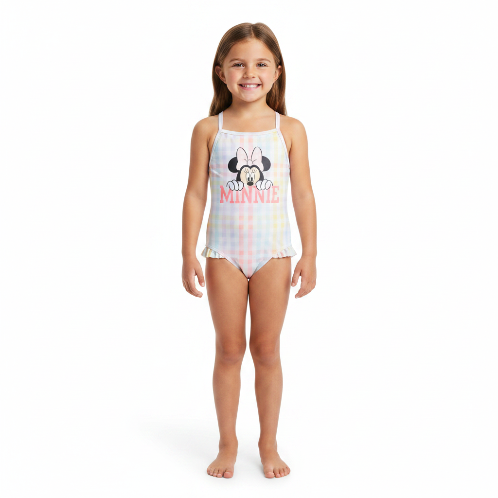 MINNIE MOUSE Gingham Swimsuit