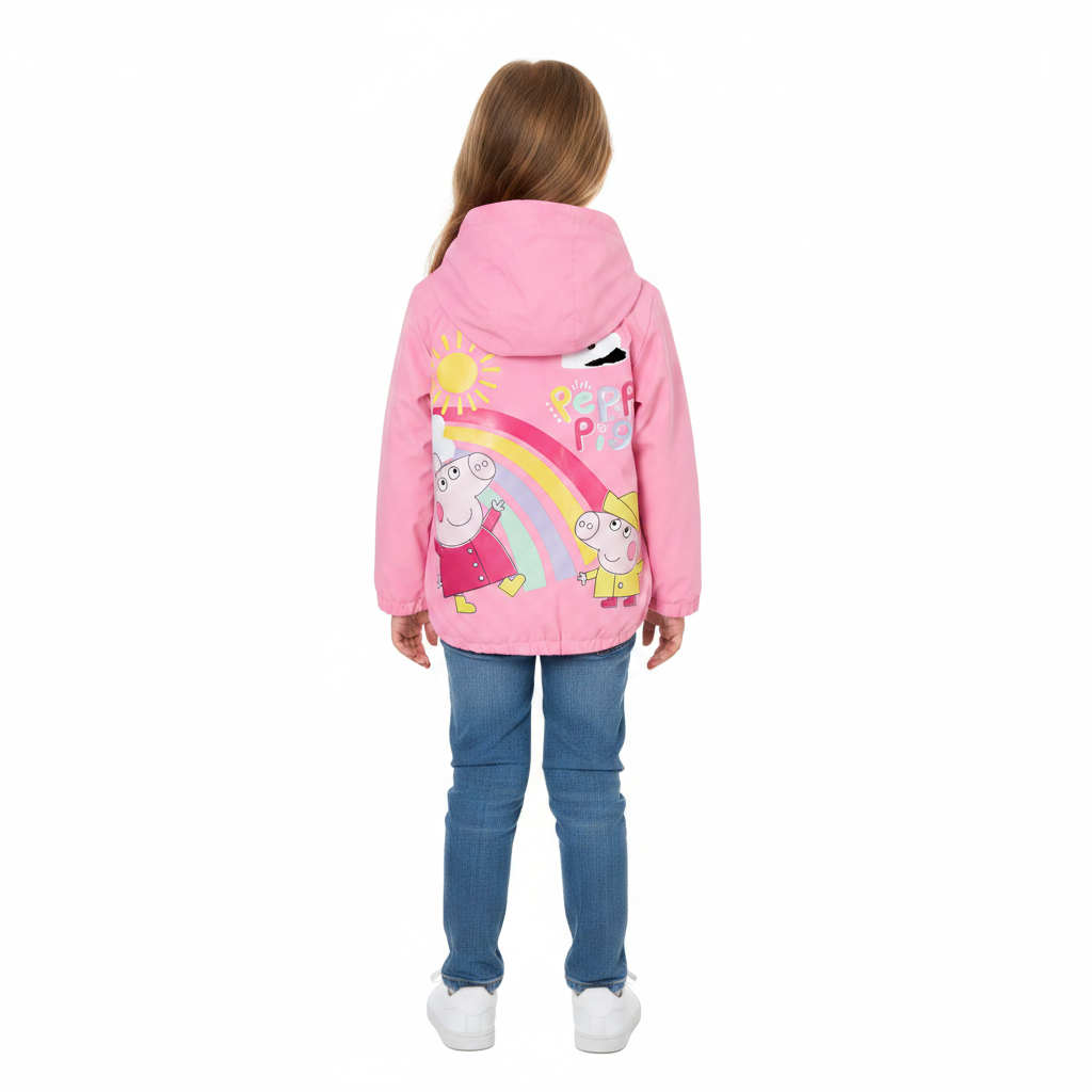 PEPPA PIG Pink Hooded Raincoat