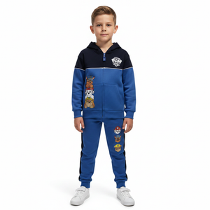 PAW PATROL Blue Hooded Zip Up Jacket & Trackpants Set