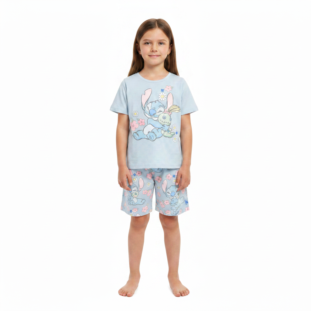 Lilo & Stitch | 3pk Shortie Pyjamas | Little Gecko