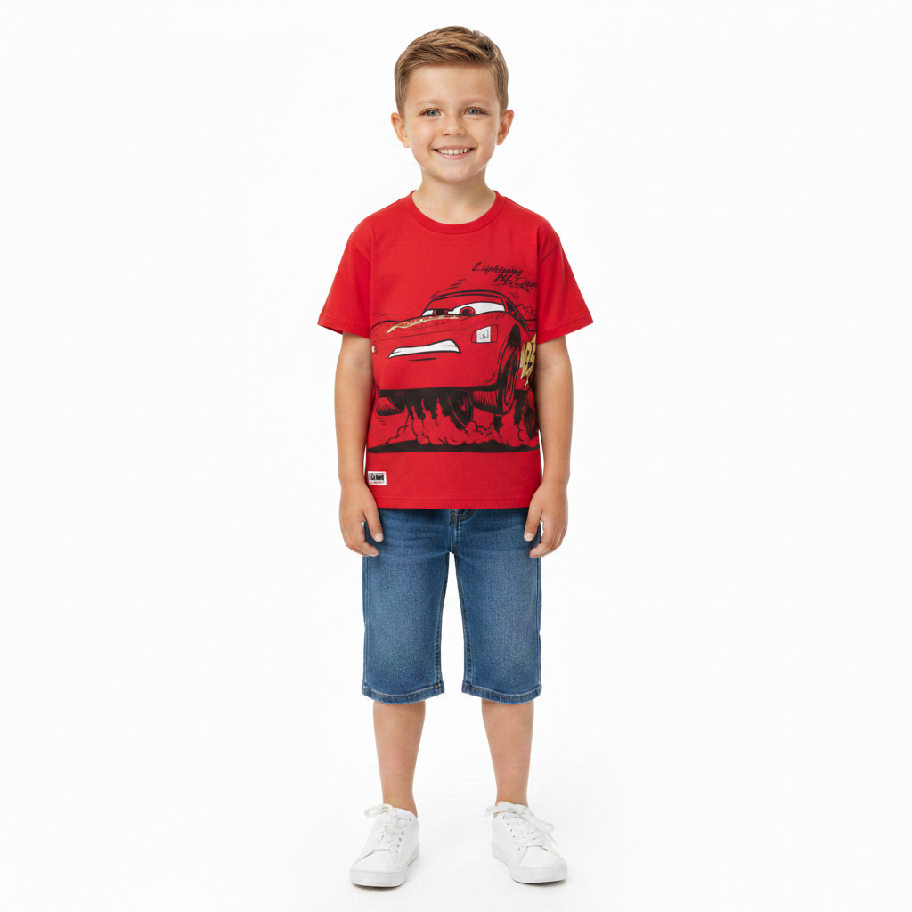 DISNEY CARS Red LMQ T-Shirt