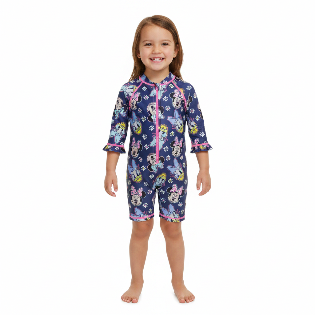 MINNIE MOUSE & Daisy Navy Sunsuit