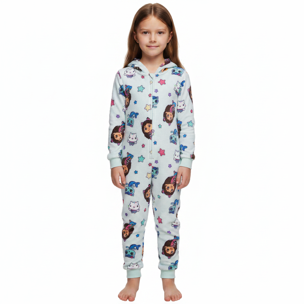 GABBY'S DOLLHOUSE Mint Fleece All-In-One