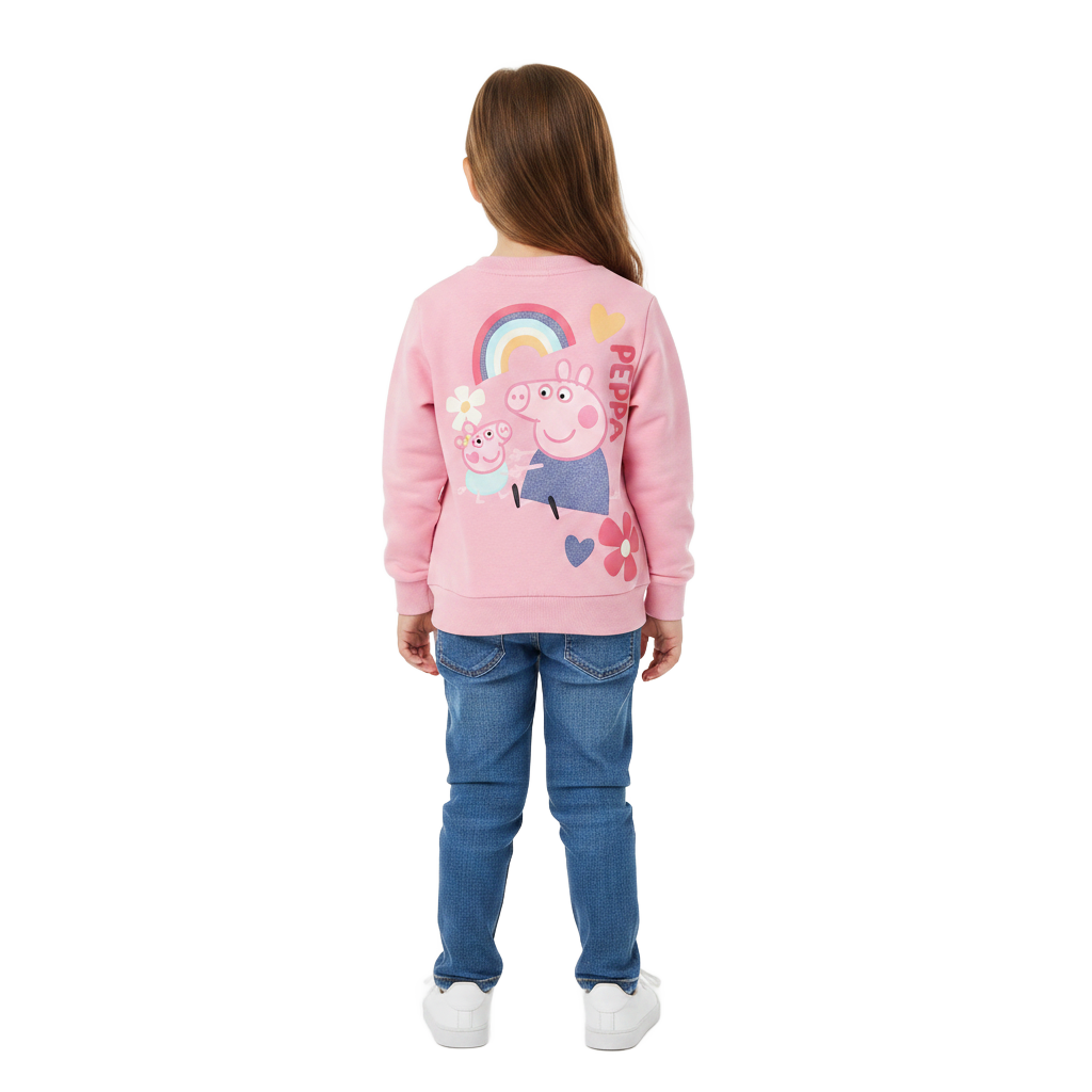 PEPPA PIG Pink Rainbow Sweatshirt