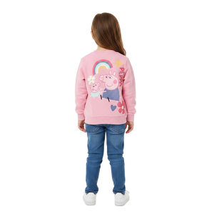 PEPPA PIG Pink Rainbow Sweatshirt