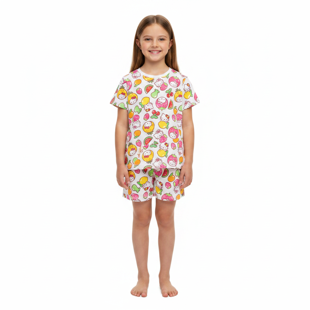 HELLO KITTY Fruity Pyjama Set