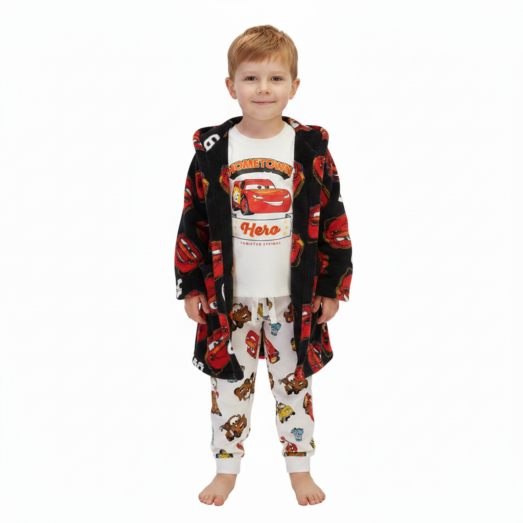 DISNEY CARS Dressing Gown & Pyjama Set