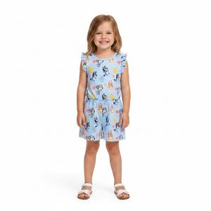 BLUEY & Bingo 2 Pack Playsuits