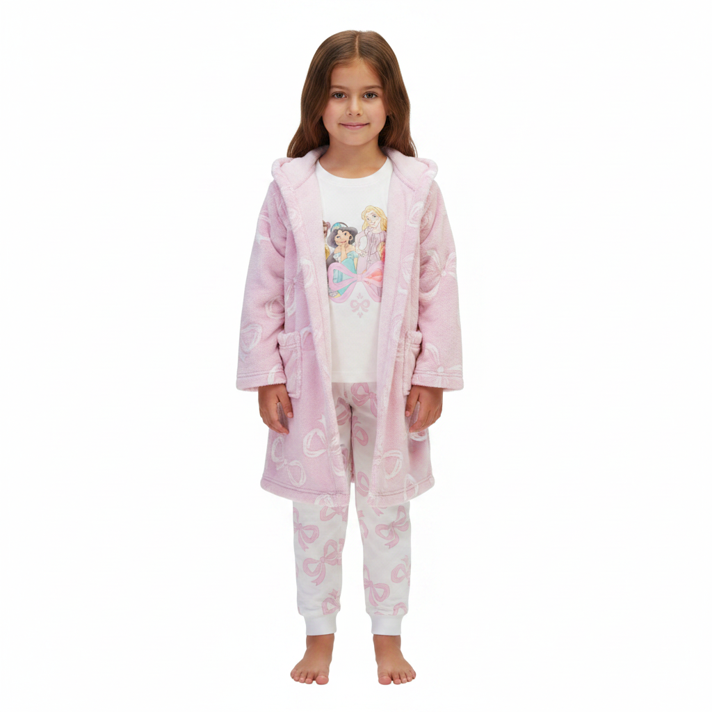 DISNEY PRINCESS Dressing Gown & Pyjama Set