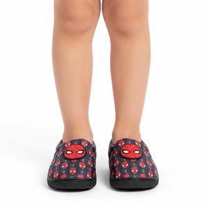 SPIDERMAN Grey Slippers