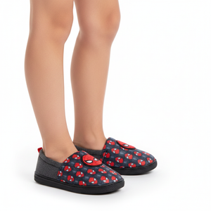 SPIDERMAN Grey Slippers