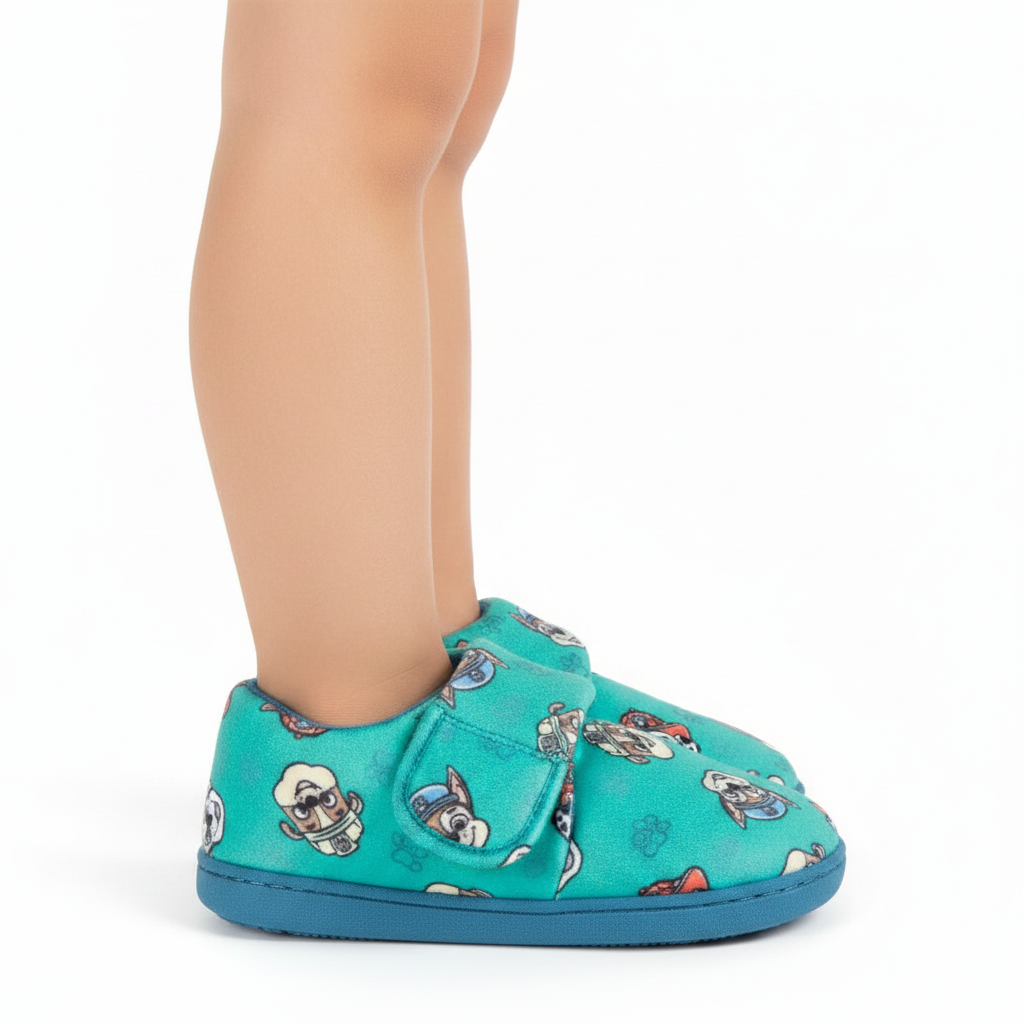 PAW PATROL Green Slippers