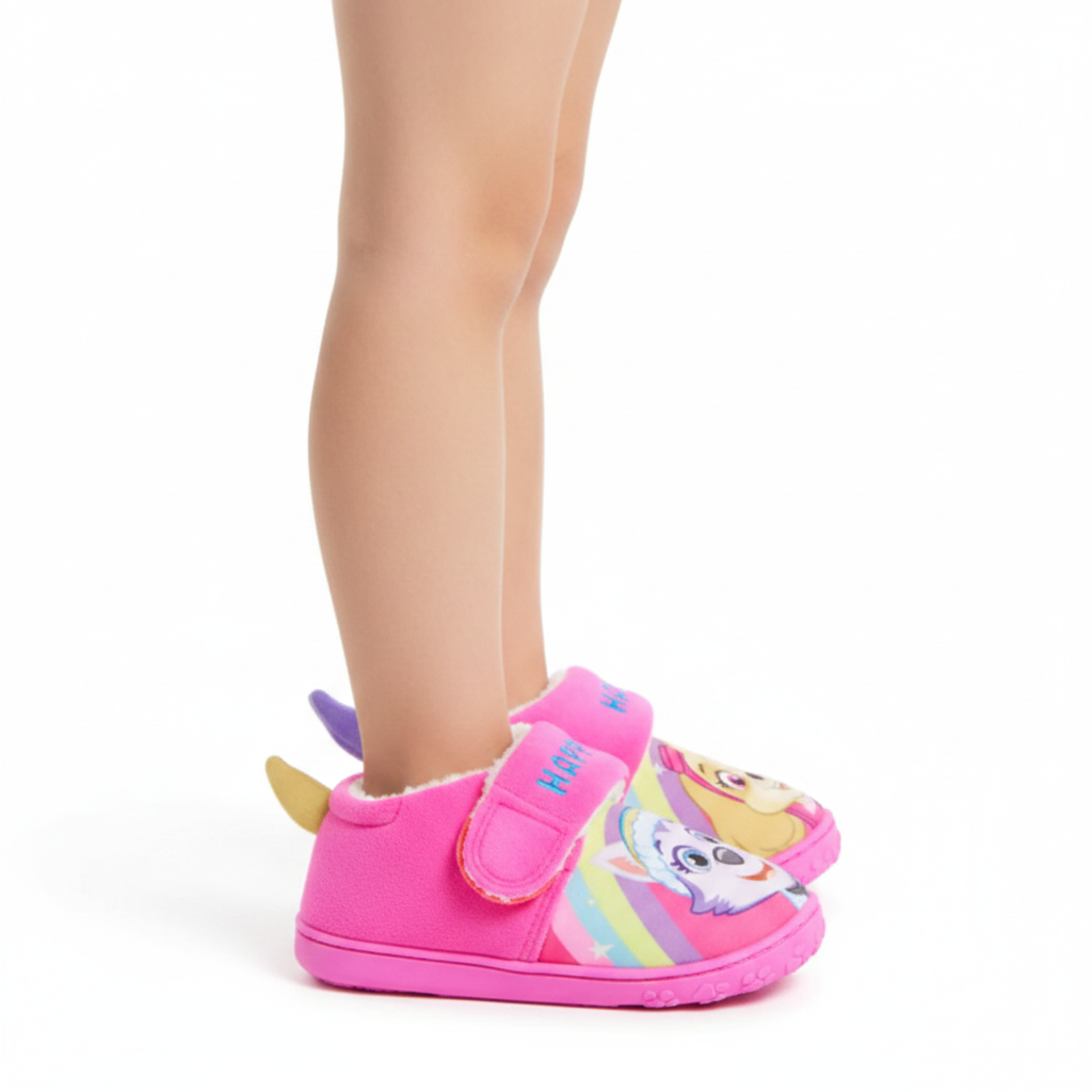 PAW PATROL Pink Rainbow Slippers