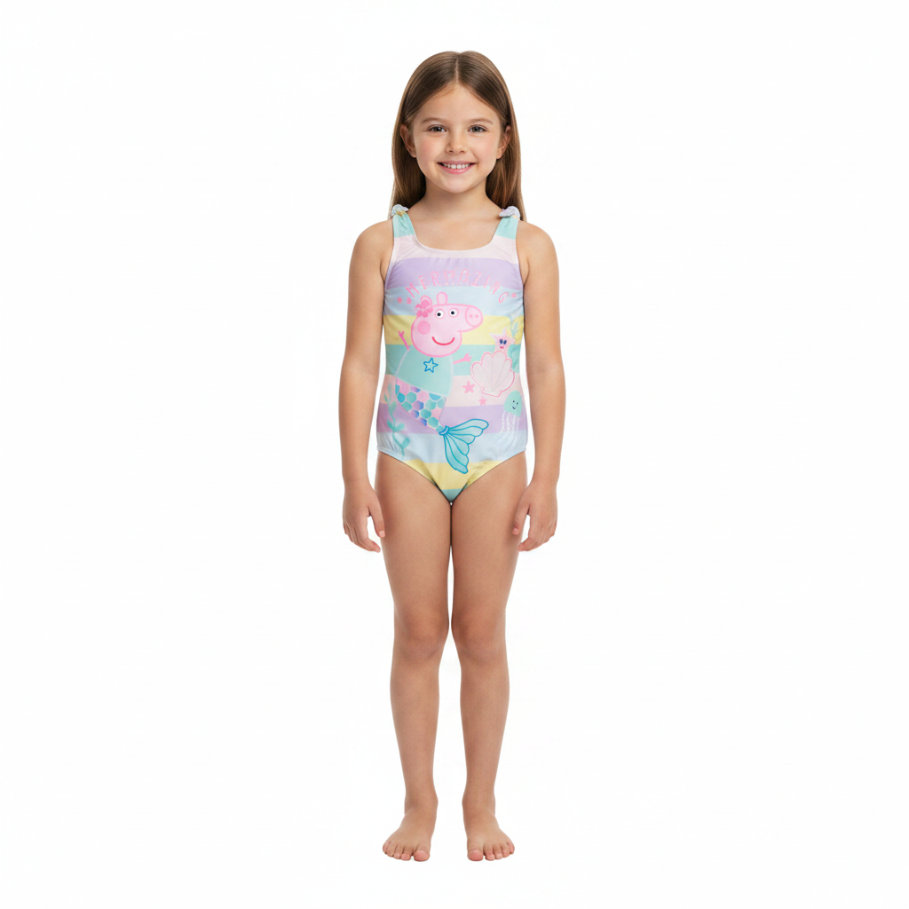 Peppa Pig | Mermaid Swimsuit | Little Gecko