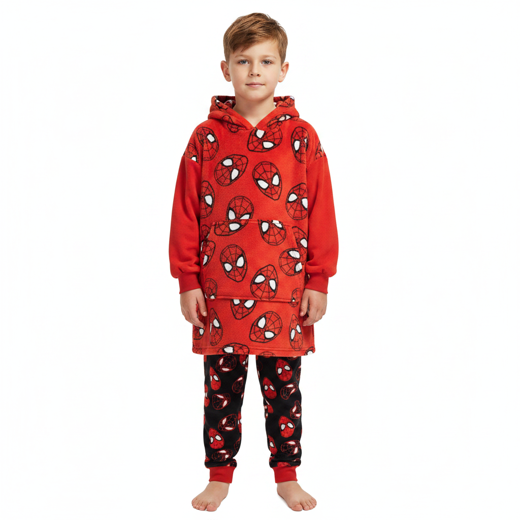 SPIDERMAN Snuggle Hoodie & Pyjama Set