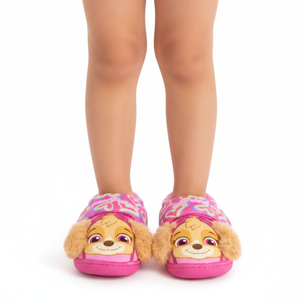 PAW PATROL Pink Skye Slippers