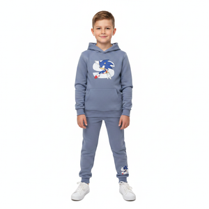 SONIC THE HEDGEHOG Hooded Sweatshirt & Trackpants Set