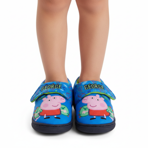 GEORGE PIG Blue Slippers