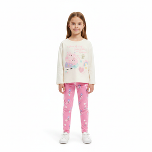 PEPPA PIG Long Sleeve T-Shirt & Leggings Set