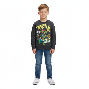 TEENAGE MUTANT NINJA TURTLES Charcoal Sweatshirt