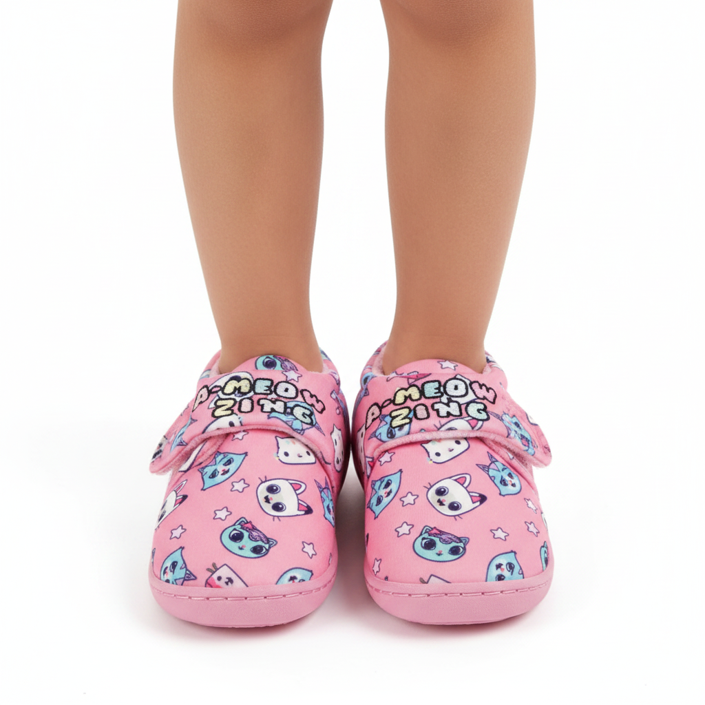 GABBY'S DOLLHOUSE Pink Slippers