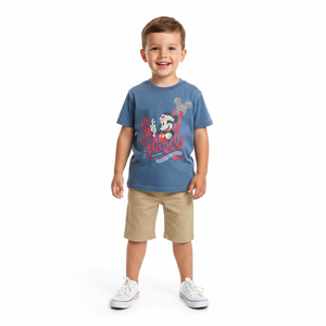 MICKEY MOUSE Blue T-Shirt