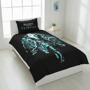 ASSASSINS CREED Valhalla Single Bed Quilt Cover Set
