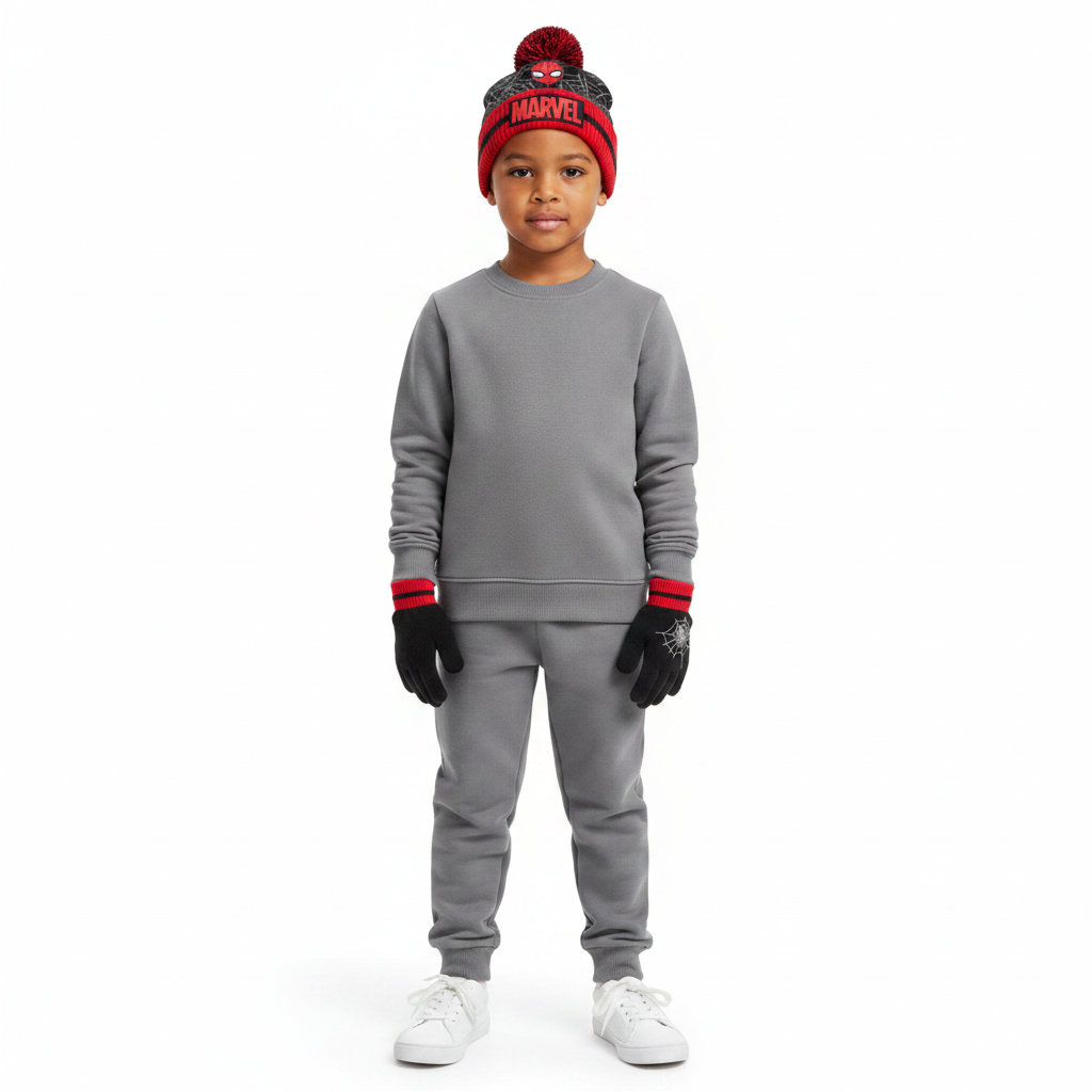 Spiderman | Beanie & Gloves Set | Little Gecko