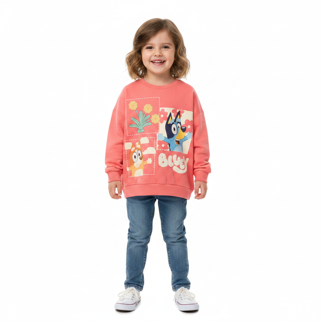 BLUEY Coral Sweatshirt