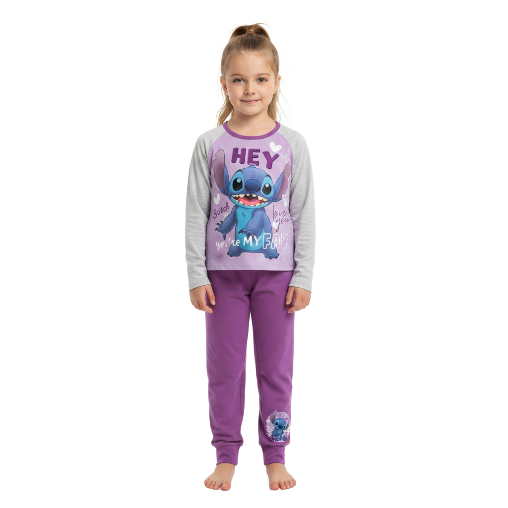 LILO & STITCH Purple Pyjama Set