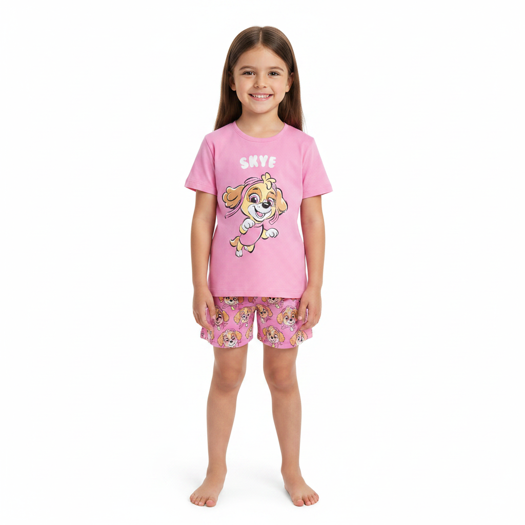 Paw Patrol | 3pk Shortie Pyjamas | Little Gecko