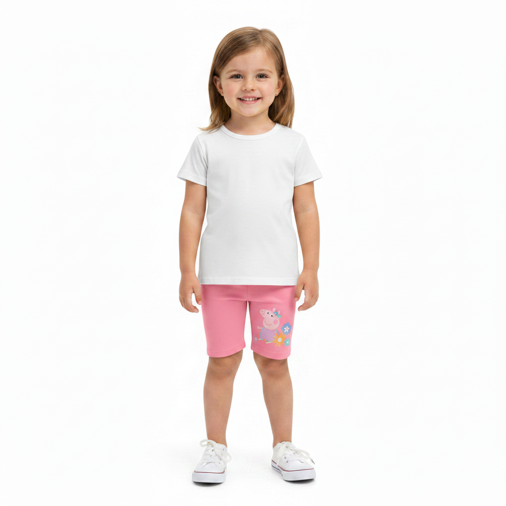 Peppa Pig | 3pk Bike Shorts | Little Gecko