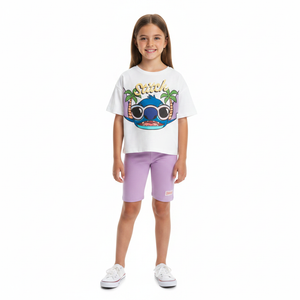 LILO & STITCH Tropical T-Shirt & Shorts Set