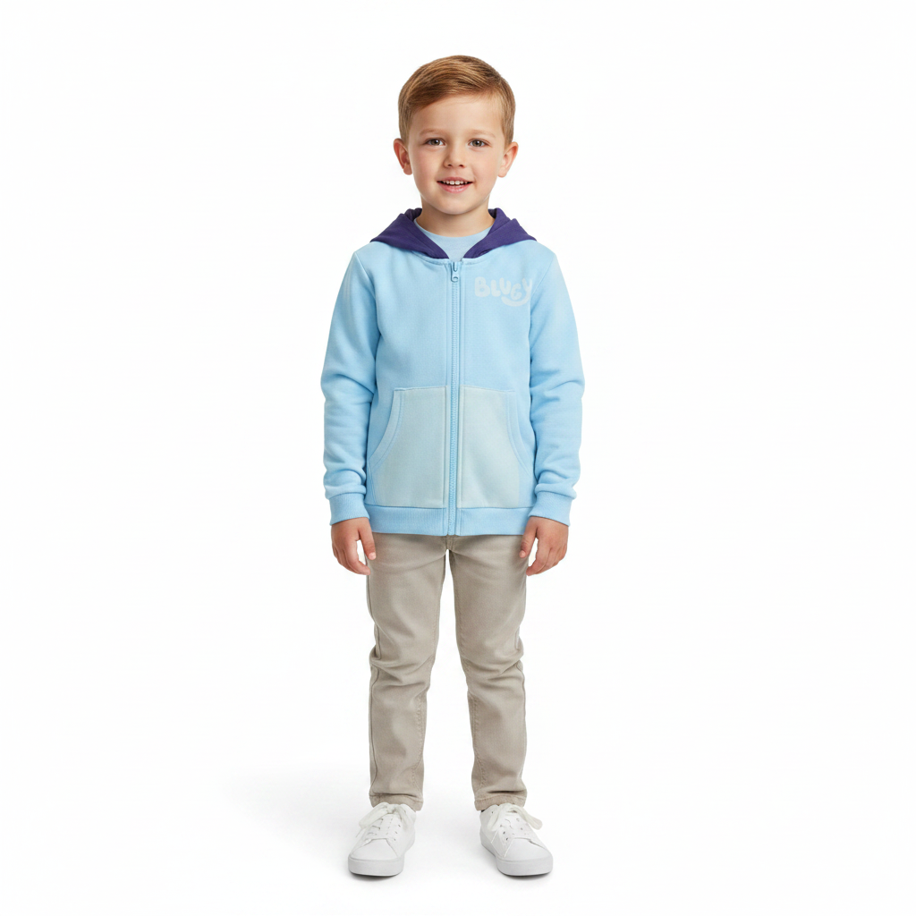 BLUEY Hooded Zip Up Jacket