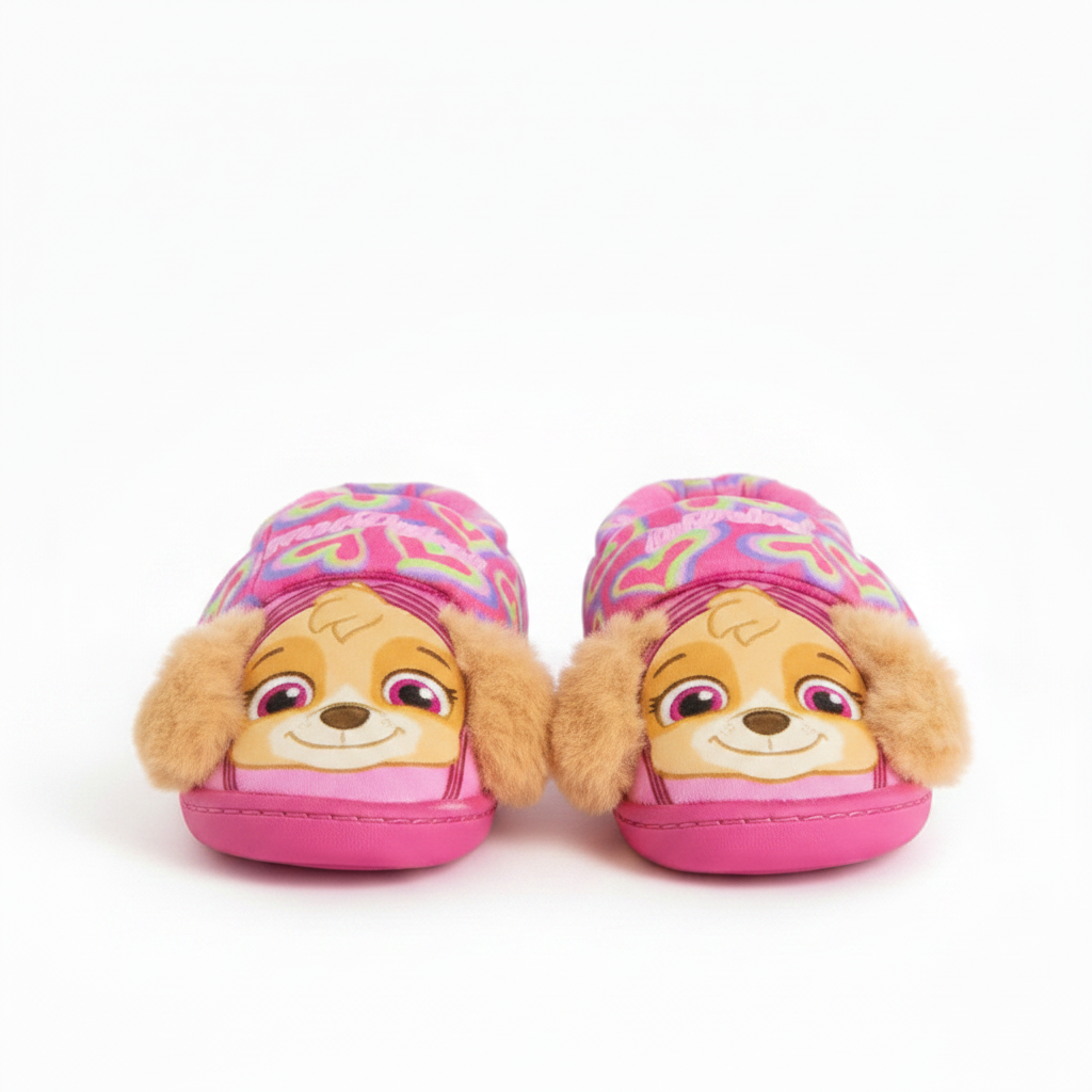 PAW PATROL Pink Skye Slippers
