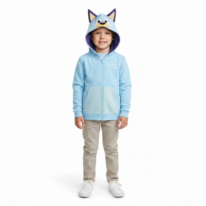 BLUEY Hooded Zip Up Jacket