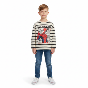 SPIDERMAN Striped T-Shirt