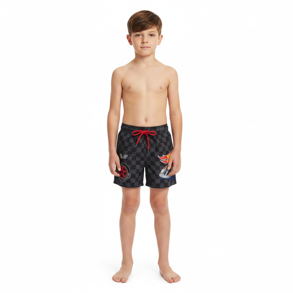 HOT WHEELS Black Boardshorts