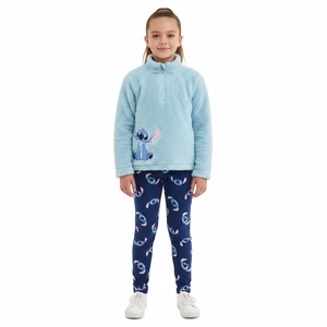 LILO & STITCH Blue Jumper & Leggings Set