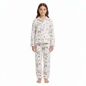 HARRY POTTER Button Up Velour Pyjama Set