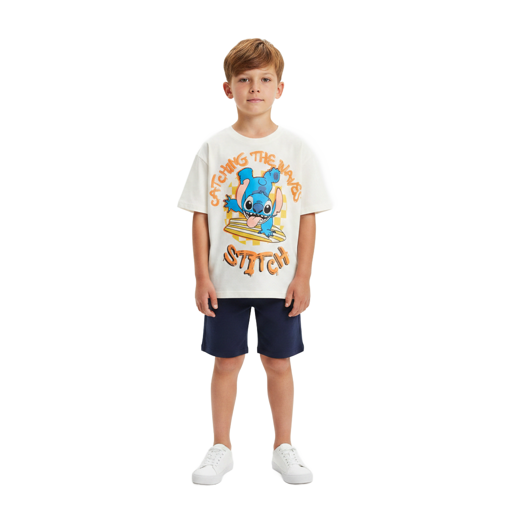 Lilo & Stitch | Waves T-Shirt | Little Gecko