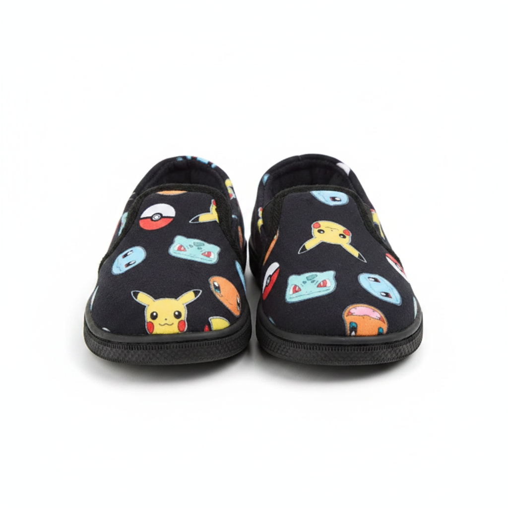 POKÉMON Black Slippers