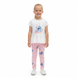 LILO & STITCH Short Sleeve T-Shirt & Leggings Set