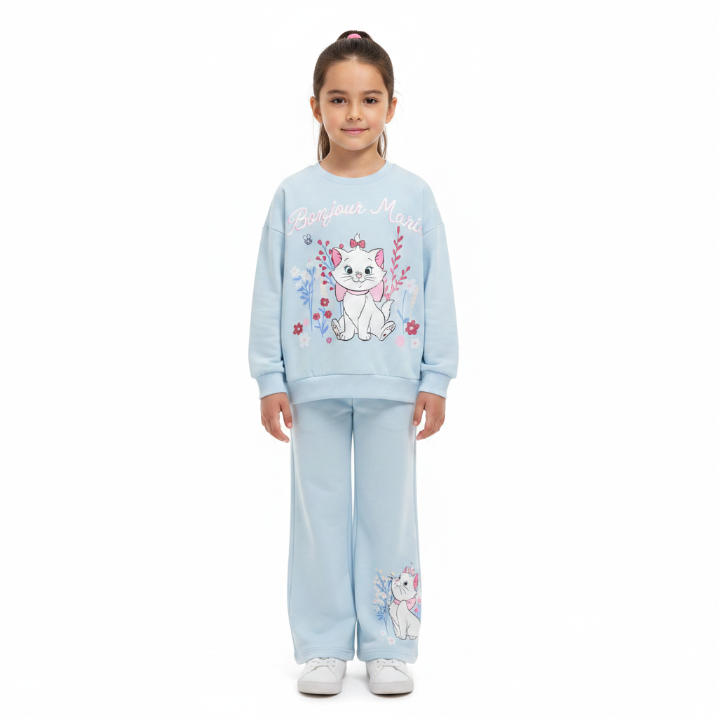 THE ARISTOCATS Blue Marie Sweatshirt & Trackpants Set