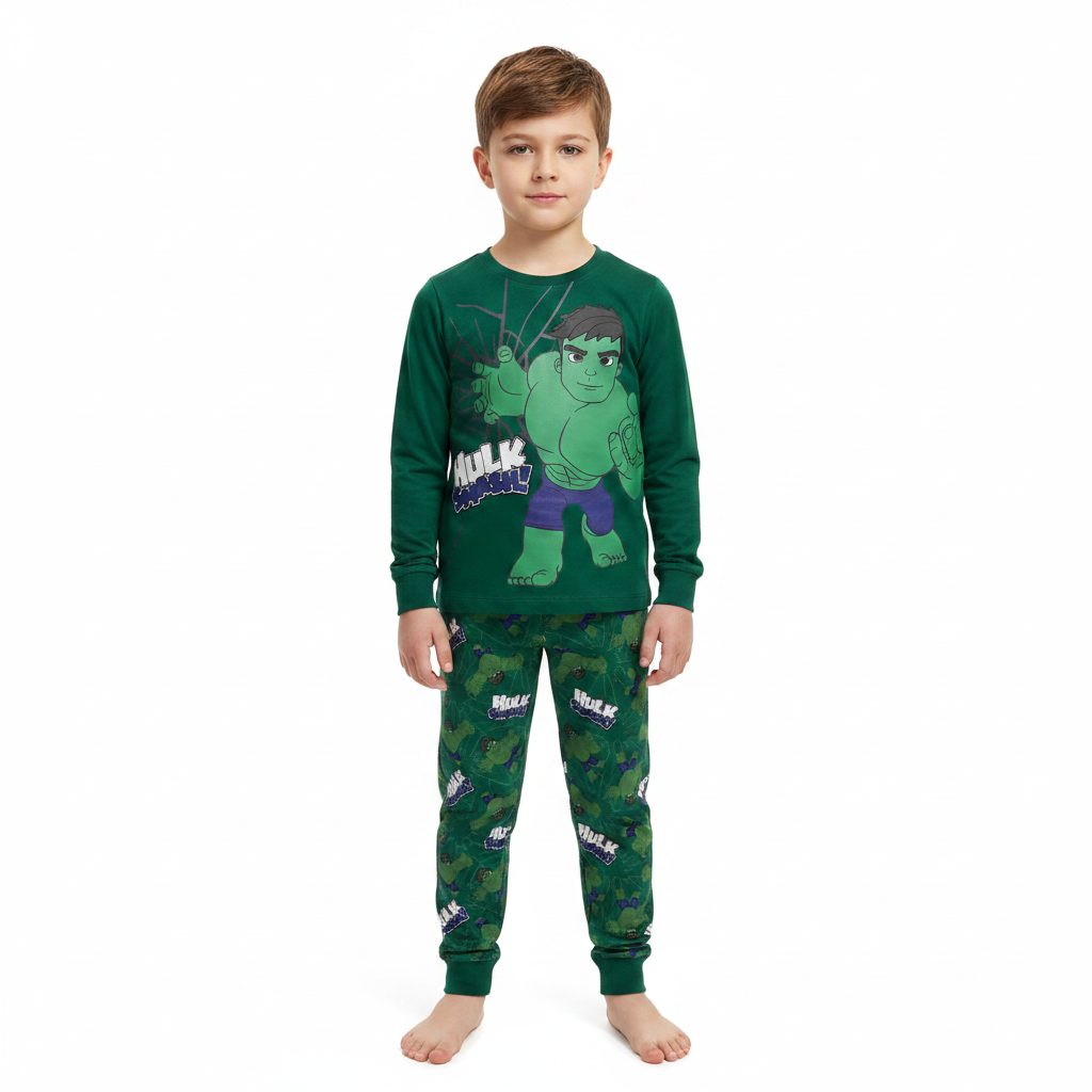 THE AVENGERS Green Hulk Pyjama Set