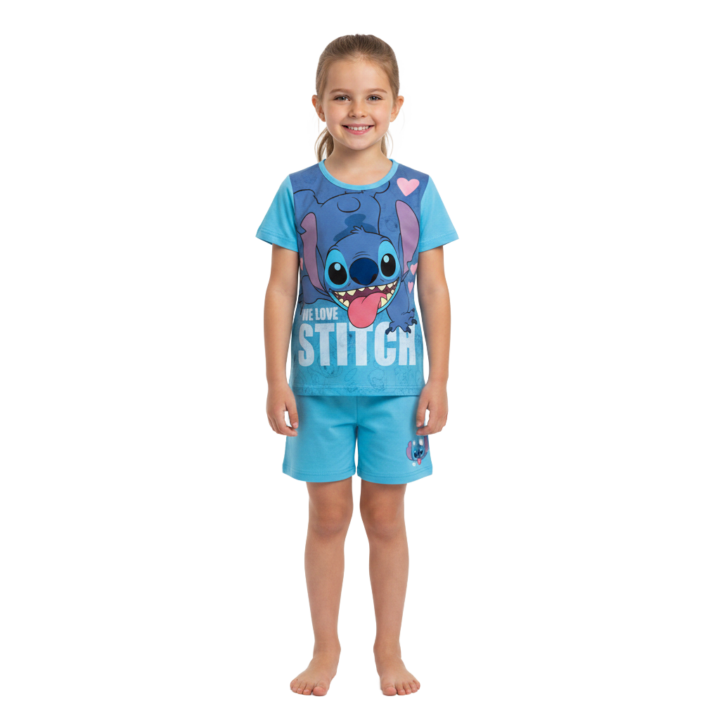 LILO & STITCH Blue Pyjama Set