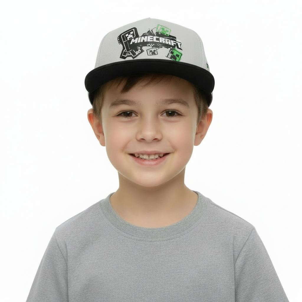 Minecraft | Grey Cap | Little Gecko