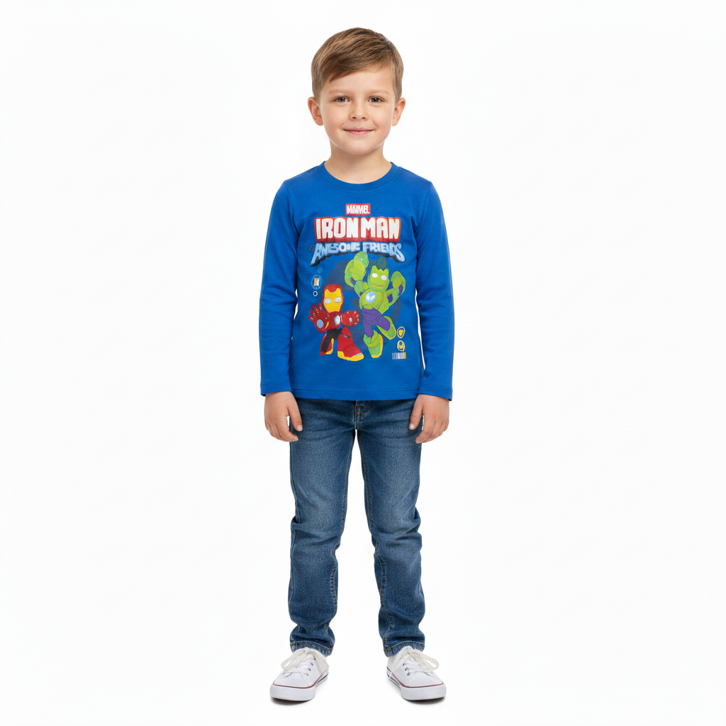 MARVEL COMICS Blue T-Shirt