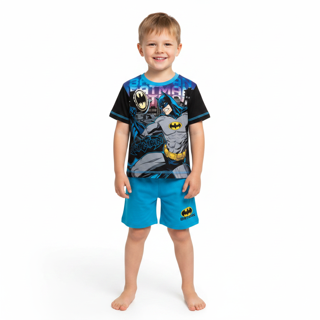 BATMAN Black/Blue Pyjama Set